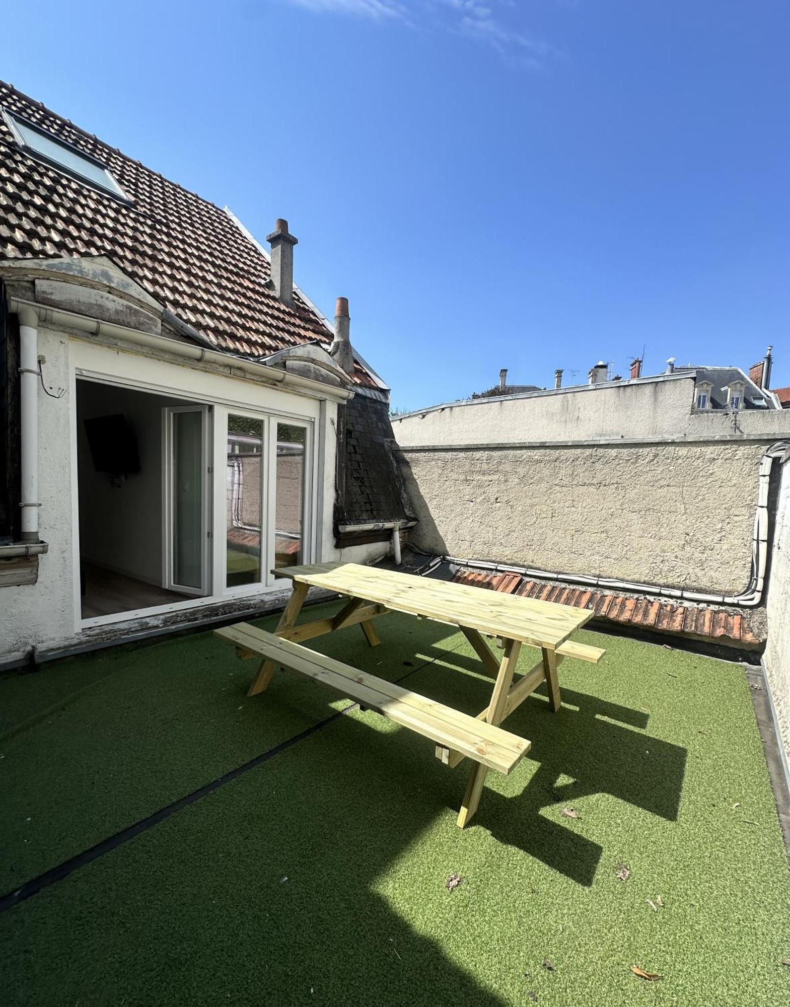 Mascate - Appartement Climatise En Hypercentre Reims Exterior foto